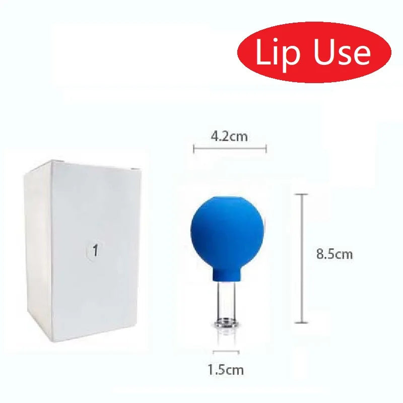 Revitalize Your Skin with the Slimming Face Sucker Suction Cup Vacuum Cupping Jar - Perfect for Cellulite Massage and Facial Acupuncture!