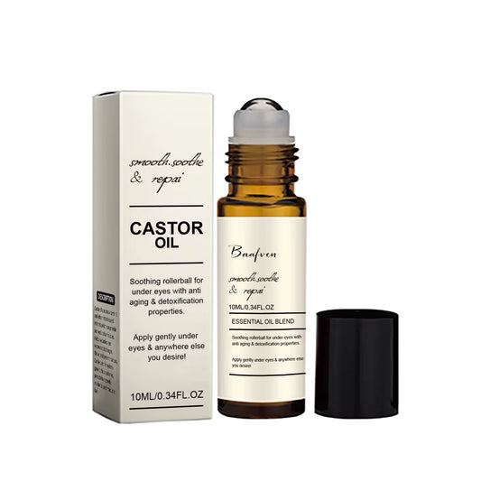 Revitalize Your Eyes with Our Castor Oil Eye Serum – Anti-Aging, Dark Circle Remover, and Puffiness Reducer for Youthful, Radiant Skin
