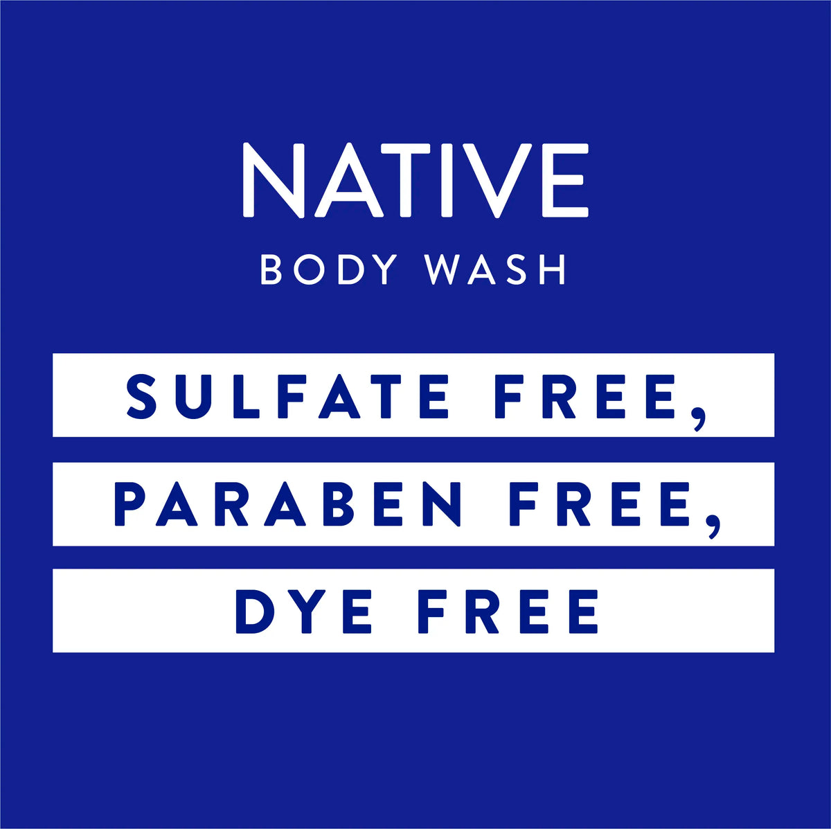 Indulge in Freshness: NATIVE Body Wash Discovery Trio – 3-Pack for Luxurious Lather and 24HR Skin Freshness