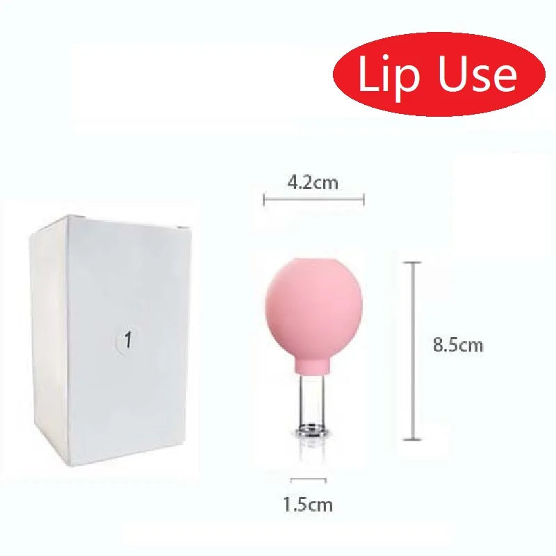 Revitalize Your Skin with the Slimming Face Sucker Suction Cup Vacuum Cupping Jar - Perfect for Cellulite Massage and Facial Acupuncture!